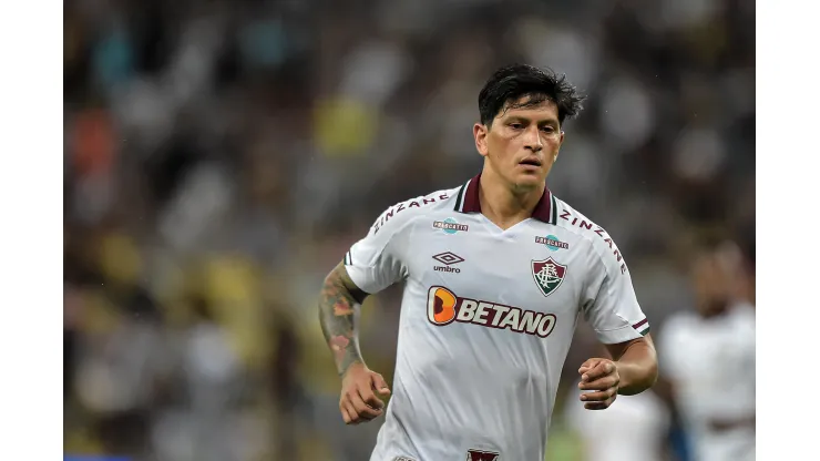 Thiago Ribeiro/AGIF- Germán Cano, centroavante do Fluminense
