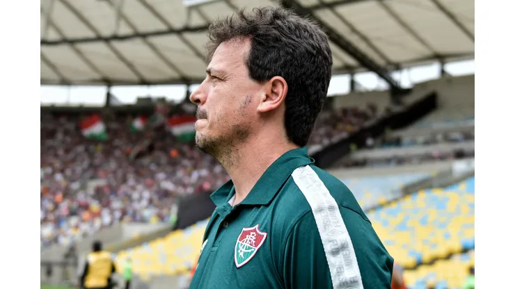 Thiago Ribeiro/AGIF- Fernando Diniz, técnico do Fluminense
