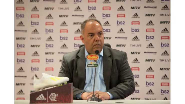 Foto: Alexandre Vidal/Flickr/Flamengo - Marcos Braz, vice de futebol do Flamengo
