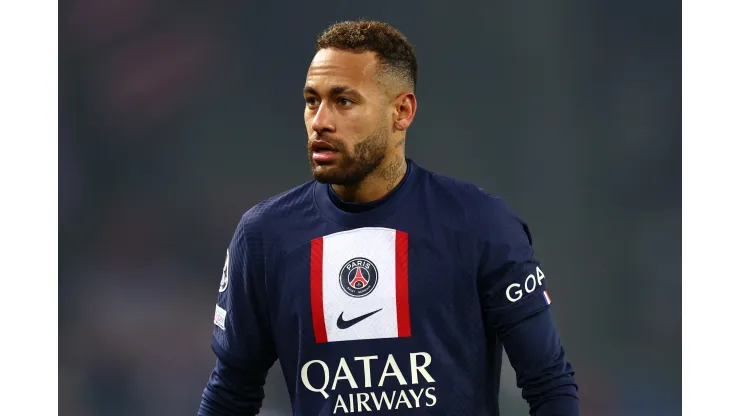 Clive Rose/Getty Images- Neymar, atacante do PSG
