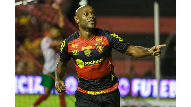 Rafael Vieira/AGIF- Vagner Love, atacante do Sport
