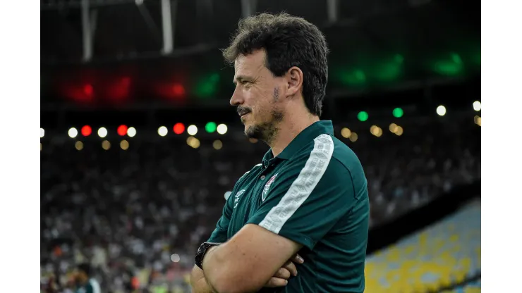 Thiago Ribeiro/AGIF- Fernando Diniz, técnico do Fluminense
