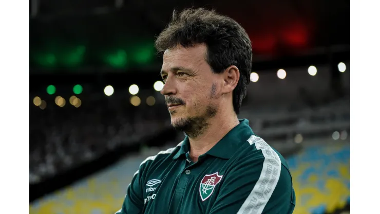 Thiago Ribeiro/AGIF- Fernando Diniz, técnico do Fluminense
