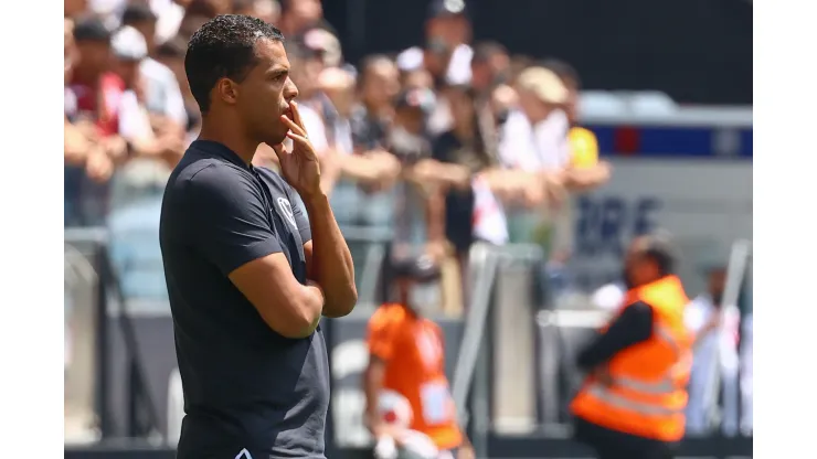 Marcello Zambrana/AGIF- Fernando Lázaro, técnico do Corinthians
