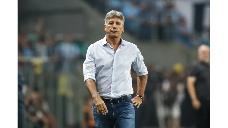 Pedro H. Tesch/AGIF- Renato Gaúcho, técnico do Grêmio
