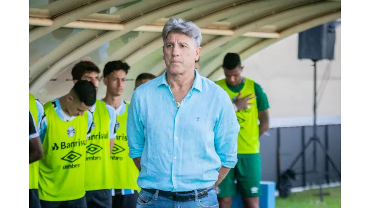 Fernando Teramatsu/AGIF- Renato Gaúcho, técnico do Grêmio
