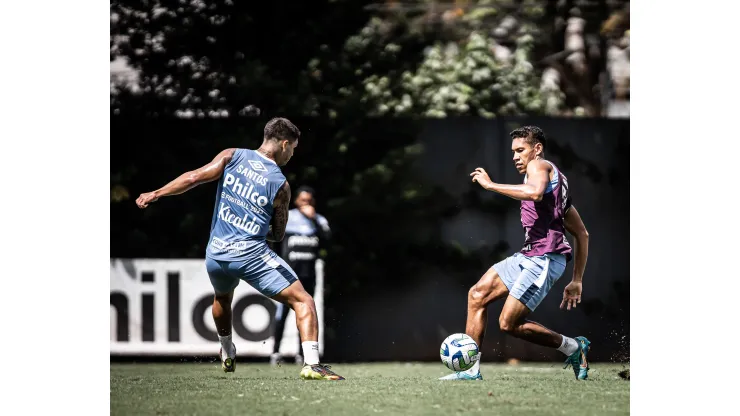 Foto: Raul Baretta/ Santos FC- Santos define planejamento no período sem jogos
