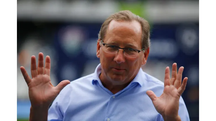 John Textor, atual presidente da SAF do Botafogo (Foto: Wagner Meier/Getty Images)
