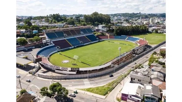 Divulgalção/ Caxias- Estádio Francisco Stédile, mais conhecido como Centenário
