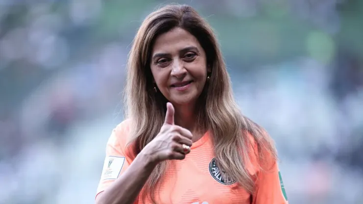 Foto: Ettore Chiereguini/AGIF - Leila Pereira, presidente do Palmeiras
