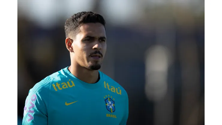 Foto: Lucas Figueiredo/CBF - Lucas Veríssimo, zagueiro do Benfica
