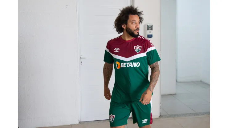 Foto: Marcelo Gonçalves/FFC - Marcelo, lateral-esquerdo do Fluminense
