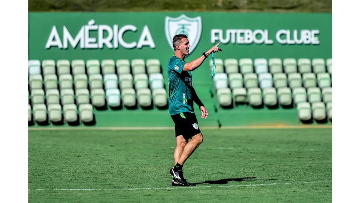 Foto: Mourão Panda / América - Mancini vive grande momento na frente do América.
