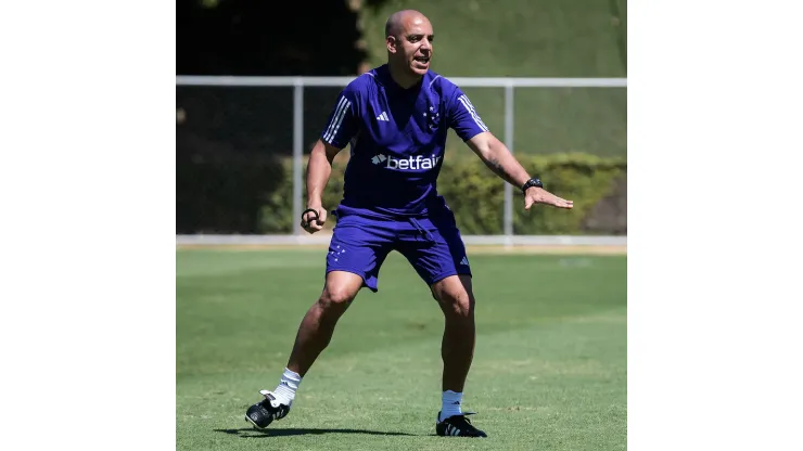 Foto: Gustavo Aleixo/Cruzeiro - Pepa, treinador do Cruzeiro
