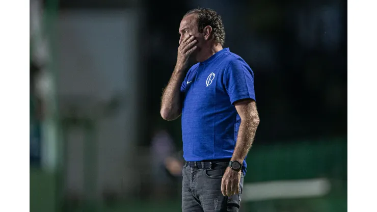 Isabela Azine/AGIF- Cuca, técnico do Corinthians
