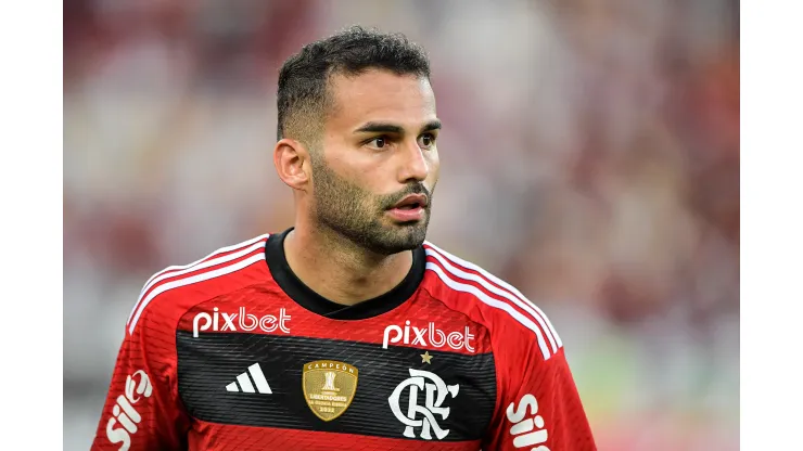 RJ - Rio de Janeiro - 19/03/2023 - CARIOCA 2023, VASCO X FLAMENGO - Thiago Maia jogador do Flamengo durante partida contra o Vasco no estadio Maracana pelo campeonato Carioca 2023. Foto: Thiago Ribeiro/AGIF
