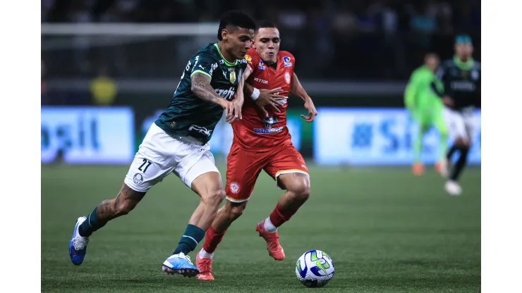 Ettore Chiereguini/AGIF- Palmeiras x Tombense no duelo de ida da Copa do Brasil 2023
