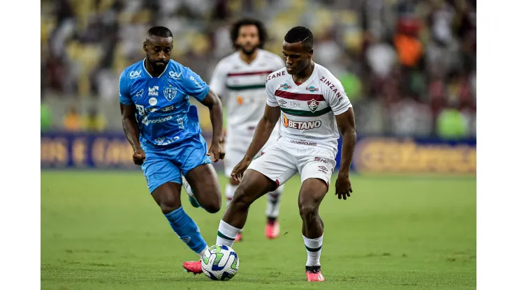 Thiago Ribeiro/AGIF- Fluminense x Paysandu no jogo de ida da Copa do Brasil 2023.
