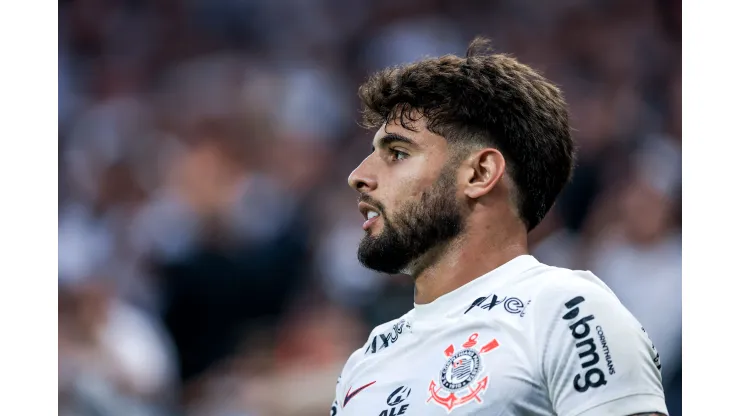 SP - SAO PAULO - 16/04/2023 - BRASILEIRO A 2023, CORINTHIANS X CRUZEIRO - Yuri Alberto jogador do Corinthians durante partida contra o Cruzeiro no estadio Arena Corinthians pelo campeonato BRASILEIRO A 2023. Foto: Marcello Zambrana/AGIF
