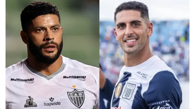 Buda Mendes/ Getty Images/ Divulgação/Alianza Lima- Hulk (Atlético-MG) e Pablo Sabbag
