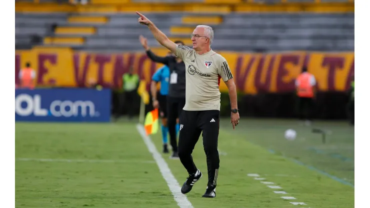 Foto: Rubens Chiri/Flickr/São Paulo - Dorival Júnior comenta empate do São Paulo no Sul-Americana.
