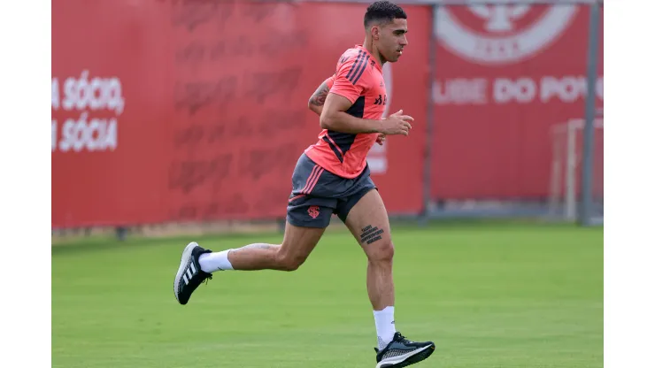 Foto: Ricardo Duarte/Internacional - Gabriel segue em tratamento de lesão.
