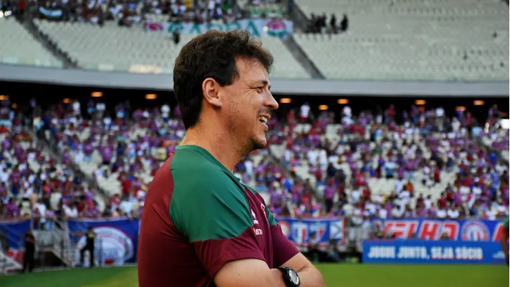 FOTO DE MAILSON SANTANA/FLUMINENSE FC - Diniz pode ter reforço importante para embate contra o Botafogo.
