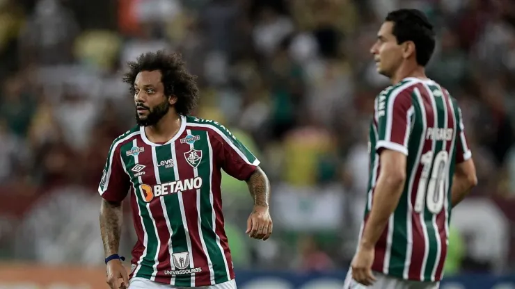 Foto: Thiago Ribeiro/AGIF - Marcelo e Ganso
