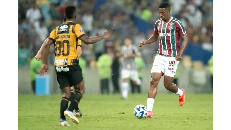 Jorge Rodrigues/AGIF- Fluminense x The Strongest pelo primeiro duelo de Libertadores 2023.
