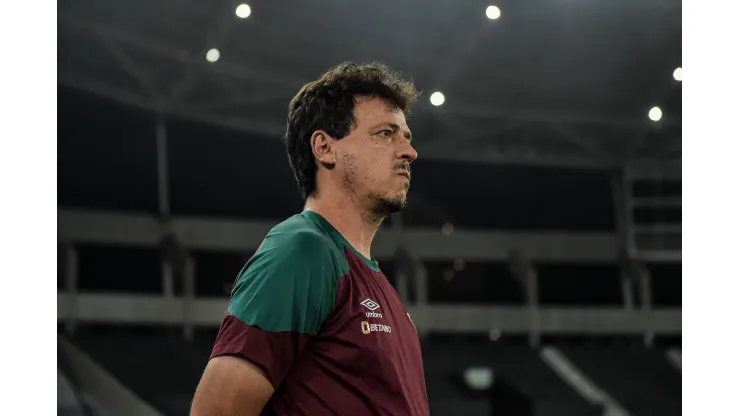 Thiago Ribeiro/AGIF- Fernando Diniz, técnico do Fluminense
