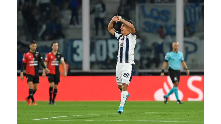 Hernan Cortez/Getty Images- Alan Franco, meia do Talleres
