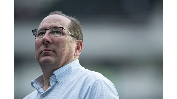 RJ - Rio de Janeiro - 15/05/2022 - BRASILEIRO A 2022, BOTAFOGO X FORTALEZA - John Textor socio majoritario do Botafogo antes da partida contra o Fortaleza no estadio Maracana pelo campeonato Brasileiro A 2022. Foto: Jorge Rodrigues/AGIF
