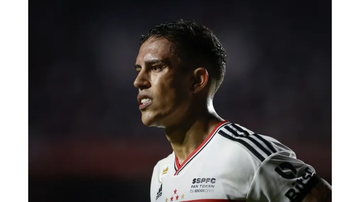 SP - Sao Paulo - 15/01/2023 - PAULISTA 2023, SAO PAULO X ITUANO - Igor Vinicius jogador do Sao Paulo durante partida contra o Ituano no estadio Morumbi pelo campeonato Paulista 2023. Foto: Marcello Zambrana/AGIF
