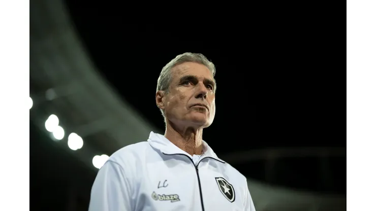 Jorge Rodrigues/AGIF- Luís Castro, técnico do Botafogo
