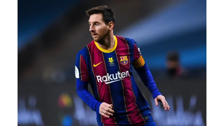 David Ramos/Getty Images- Messi em sua passagem pelo Barcelona
