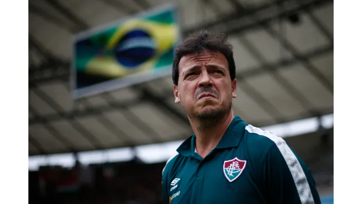 Wagner Meier/Getty Images- Fernando Diniz, técnico do Fluminense
