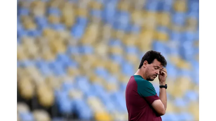 Buda Mendes/Getty Images- Fernando Diniz, técnico do Fluminense
