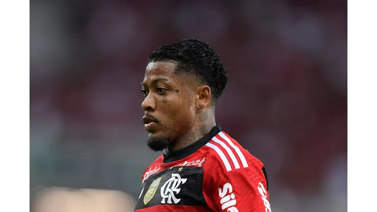 RJ - RIO DE JANEIRO - 30/04/2023 - BRASILEIRO A 2023, FLAMENGO X BOTAFOGO - Marinho jogador do Flamengo durante partida contra o Botafogo no estadio Maracana pelo campeonato BRASILEIRO A 2023. Foto: Thiago Ribeiro/AGIF
