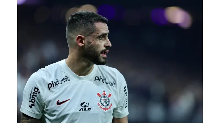 SP - SAO PAULO - 31/05/2023 - COPA DO BRASIL 2023, CORINTHIANS X ATLETICO-MG - Renato Augusto jogador do Corinthians durante partida contra o Atletico-MG no estadio Arena Corinthians pelo campeonato Copa do Brasil 2023. Foto: Marcello Zambrana/AGIF
