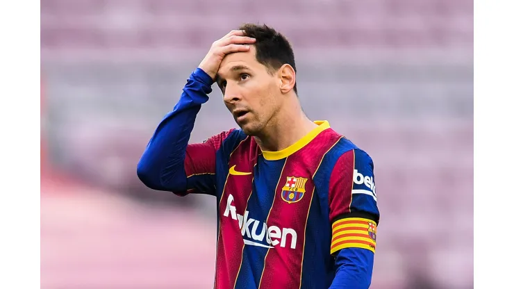 David Ramos/Getty Images- Messi em sua passagem pelo Barcelona
