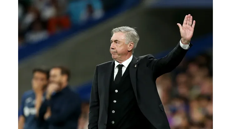 Florencia Tan Jun/Getty Images- Carlo Ancelotti, técnico do Real Madrid
