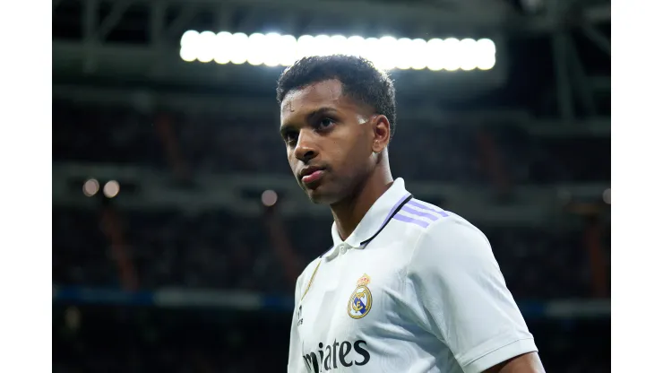 Angel Martinez/Getty Images- Rodrygo, atacante do Real Madrid
