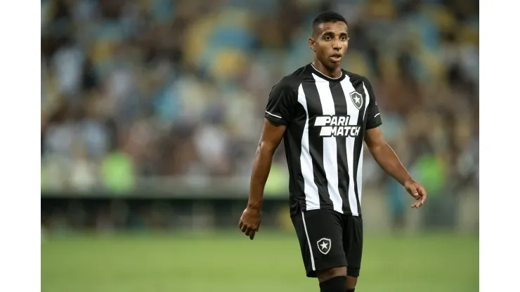 Jorge Rodrigues/AGIF- Victor Sá, atacante do Botafogo
