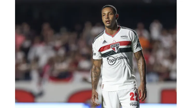 SP - Sao Paulo - 29/01/2023 - PAULISTA 2023, SAO PAULO X CORINTHIANS - David jogador do Sao Paulo durante partida contra o Corinthians no estadio Morumbi pelo campeonato Paulista 2023. Foto: Marcello Zambrana/AGIF
