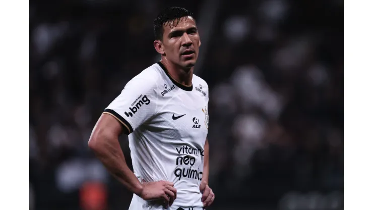 SP - Sao Paulo - 15/09/2022 - COPA DO BRASIL 2022, CORINTHIANS X FLUMINENSE - Balbuena jogador do Corinthians durante partida contra o Fluminense no estadio Arena Corinthians pelo campeonato Copa do Brasil 2022. Foto: Ettore Chiereguini/AGIF
