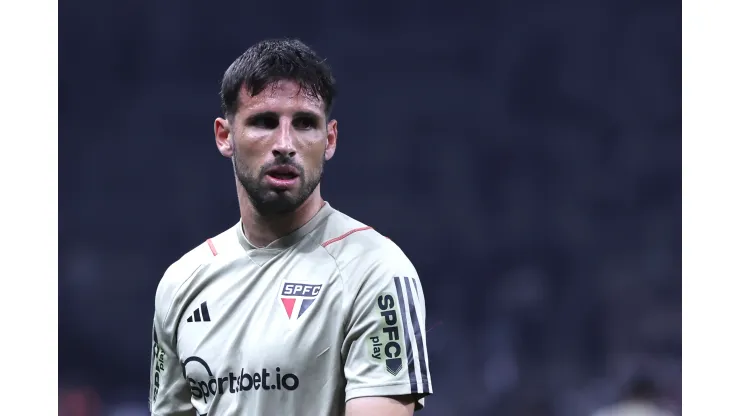 Foto: Marcello Zambrana/AGIF - Calleri mostra foco no Corinthians.
