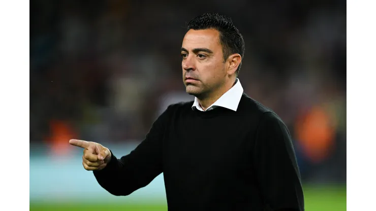 David Ramos/Getty Images- Xavi Hernández, técnico do Barcelona
