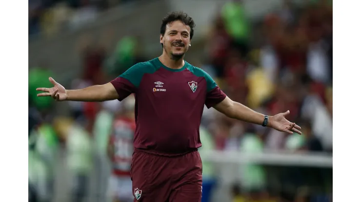 Wagner Meier/Getty Images- Fernando Diniz, técnico do Fluminense
