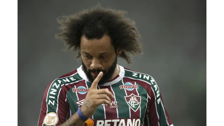 RJ - RIO DE JANEIRO - 19/08/2023 - BRASILEIRO A 2023, FLUMINENSE X AMERICA-MG - Marcelo jogador do Fluminense durante partida contra o America-MG no estadio Maracana pelo campeonato Brasileiro A 2023. Foto: Jorge Rodrigues/AGIF
