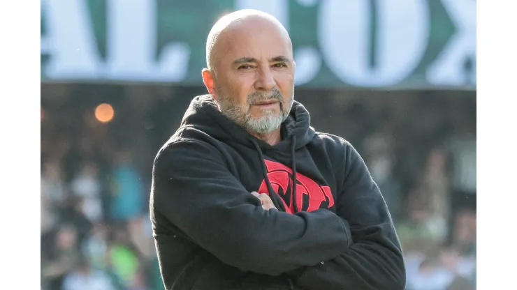 Robson Mafra/AGIF- Jorge Sampaoli, técnico do Flamengo
